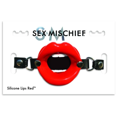 Sex and Mischief Silicone Lips - Red