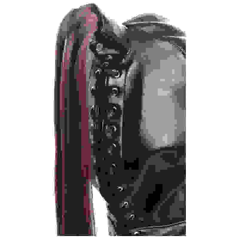 Ponytail Bondage Hood - Black