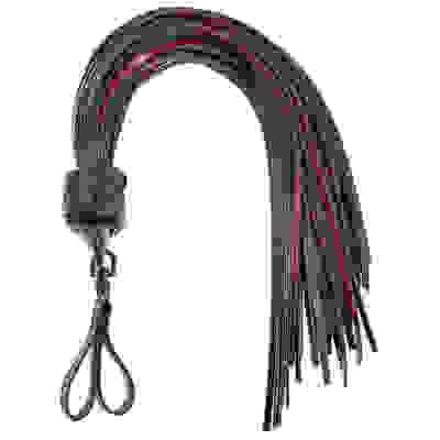 Saffron Finger Flogger - Black/red