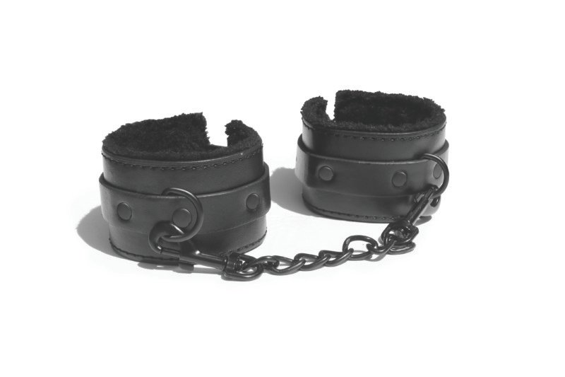 Sex and Mischief Shadow Fur Handcuffs - Image 2