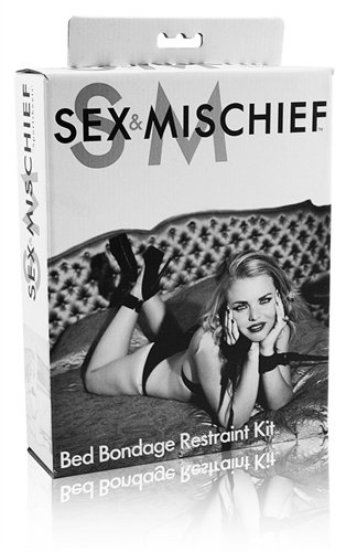 Sex and Mischief Bed Bondage Restraint Kit - Image 2