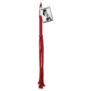 Sex and Mischief Rope Flogger - Red