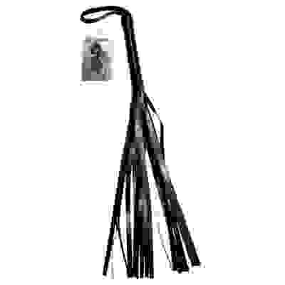 Sex and Mischief Crystal Whip - Black