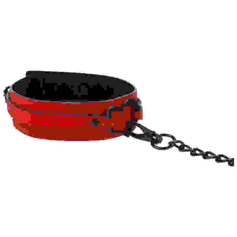 Amor Collar and Leash - Red