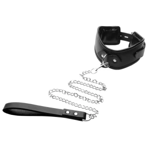 Padded Locking Posture Collar With Leash