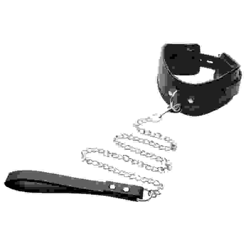 Padded Locking Posture Collar With Leash