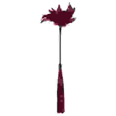 Sex and Mischief Enchanted Feather Tickler - Burgundy