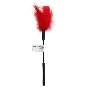 Sex and Mischief Feather Tickler - Red