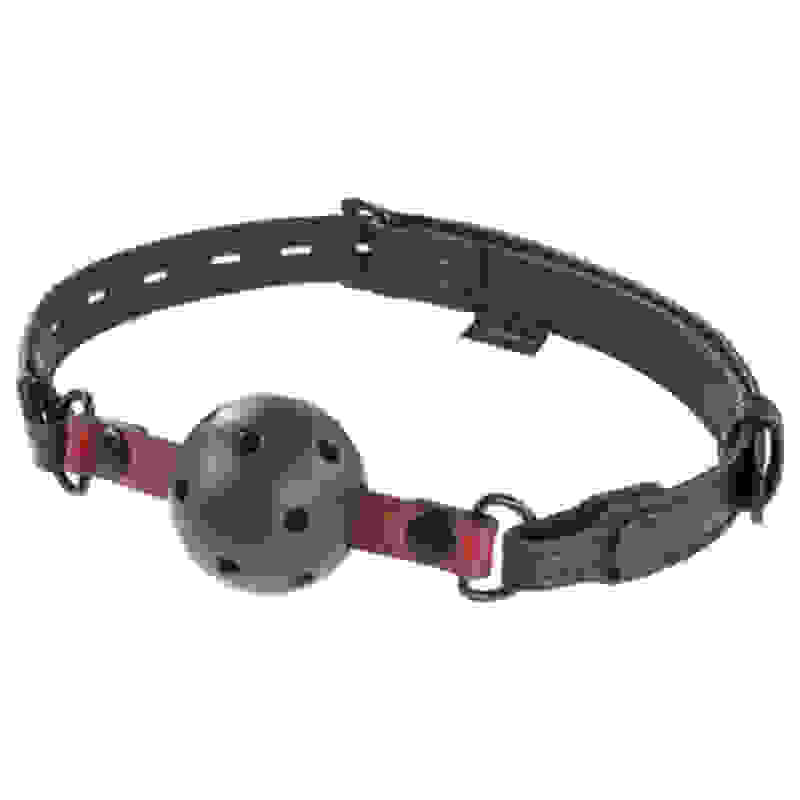 Saffron Interchangeable Gag - Black/red
