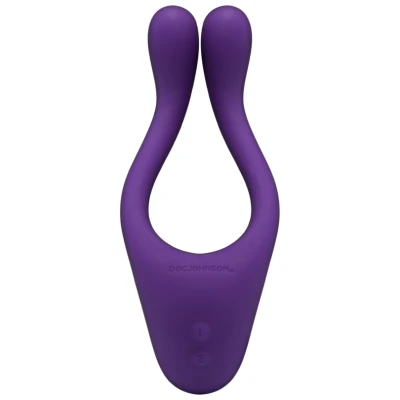 Tryst Multi Erogenous Zone Silicone Massager - Purple