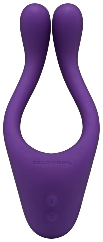 Tryst Multi Erogenous Zone Silicone Massager - Purple