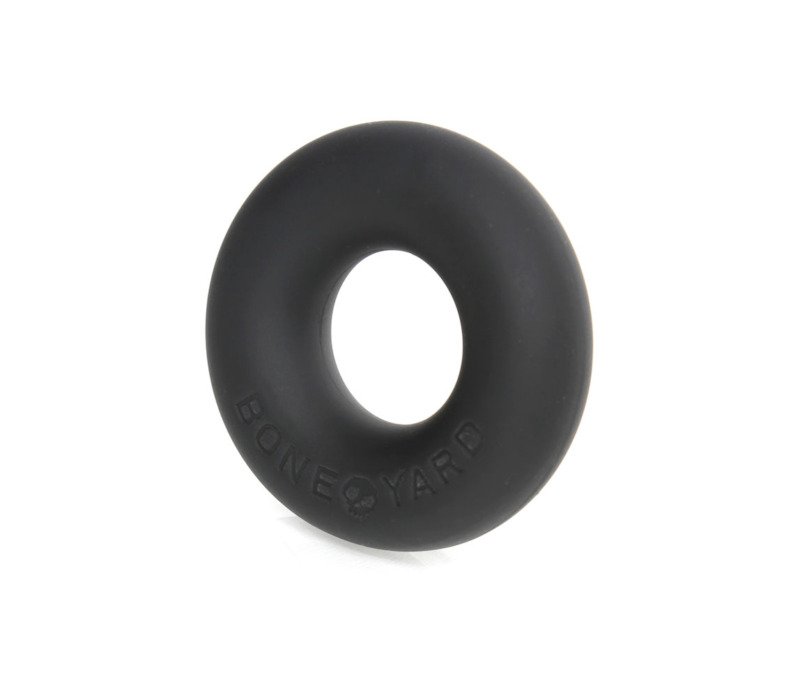 Ultimate Silicone Cock Ring - Black - Image 4