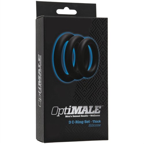Optimale 3 C Ring Set - Thick - Black - Image 2