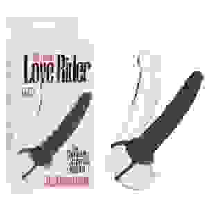 Silicone Love Rider Dual Penetrator - Black