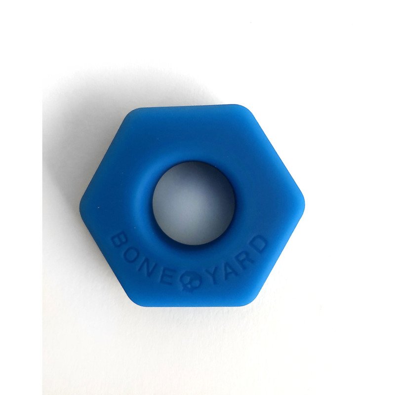 Bust a Nut Cock Ring - Blue - Image 2