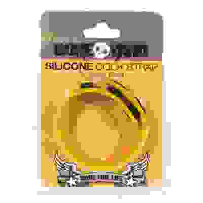 Boneyard Silicone Cock Strap 3 - Snap Ring - Yellow