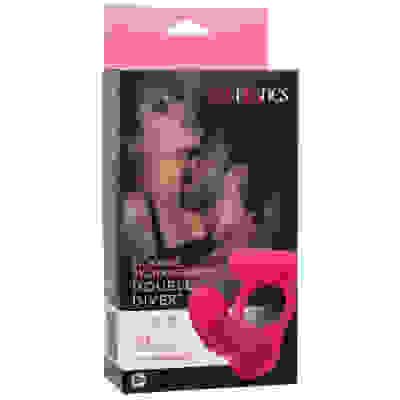 Silicone Rechargeable Double Diver - Pink