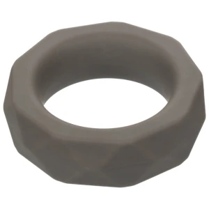 Alpha Liquid Silicone Prolong Prismatic Ring -  Gray