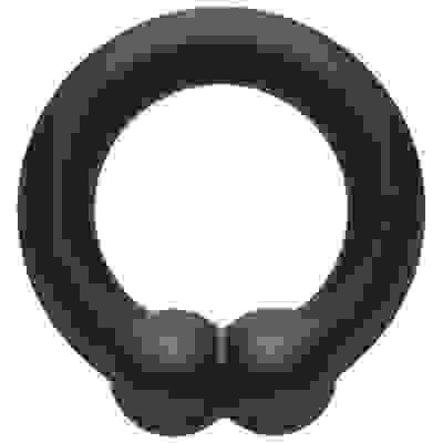 Alpha Liquid Silicone Muscle Ring - Black