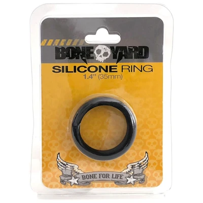 Boneyard Silicone Ring 35mm - Black
