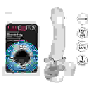 Steel Beaded Silicone Ring - Large