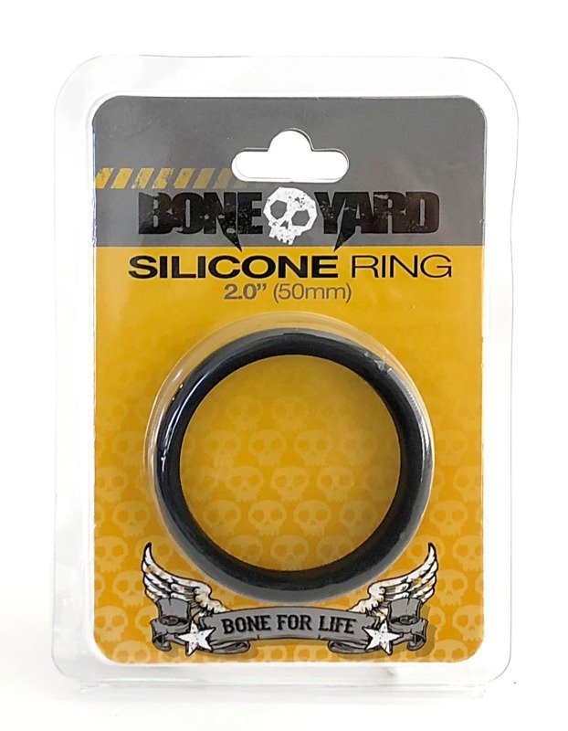 Boneyard Silicone Ring 50mm - Black - Image 3
