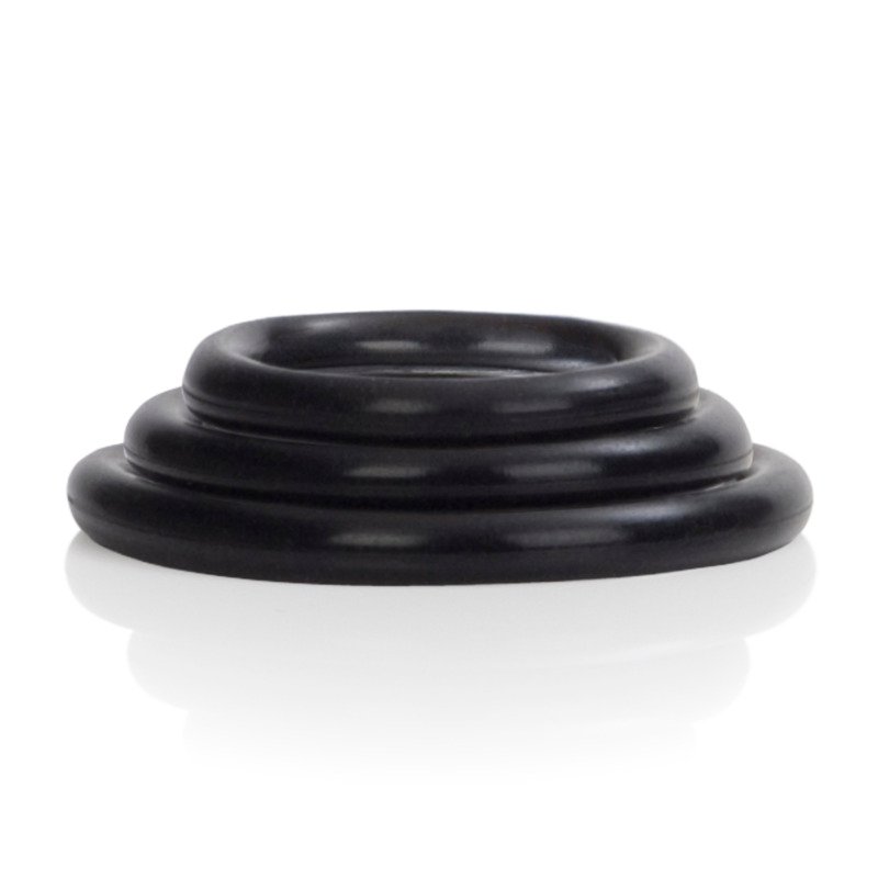Silicone Support Rings - Black - Image 2