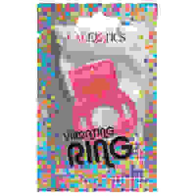Foil Pack Vibrating Ring - Pink