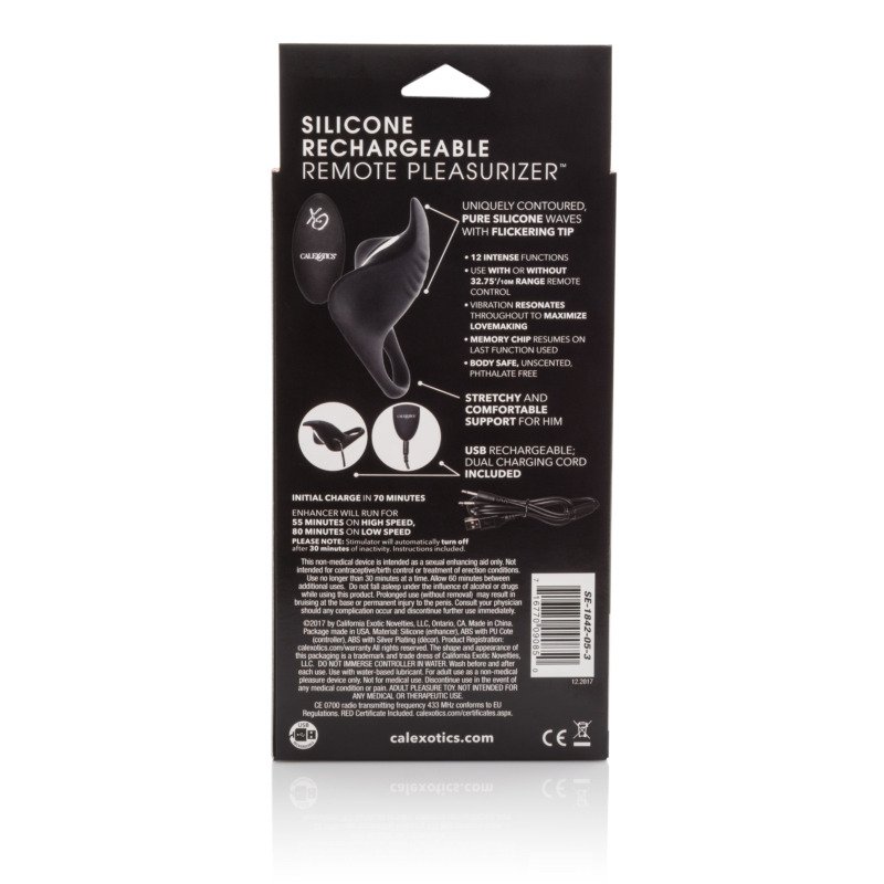 Silicone Rechargeable Remote Pleasurizer - Image 4