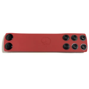 Boneyard Silicone Ball Strap 4cm Stretcher - Red