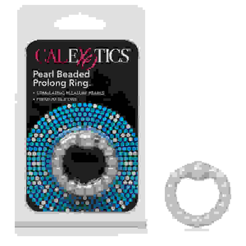 Pearl Beade Prolong Rings - Smoke