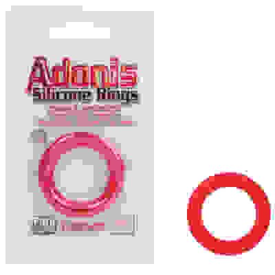 Caesar Silicone Ring - Red