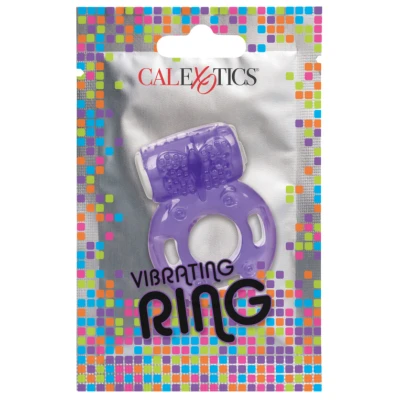 Foil Pack Vibrating Ring - Purple