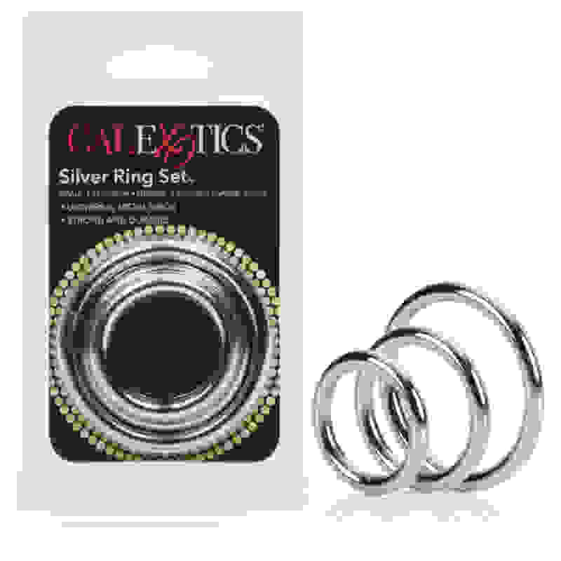 Silver Ring 3 Piece Set
