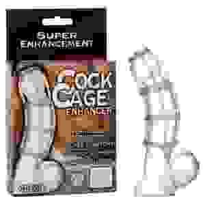 Cock Cage Enhancer - Clear