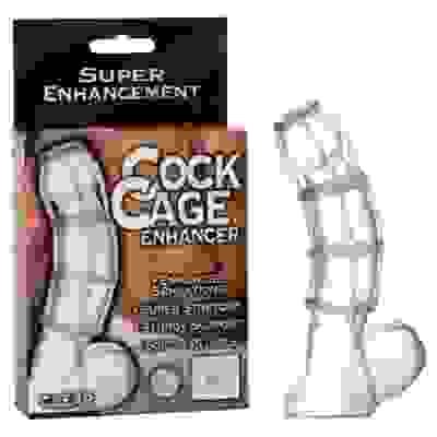 Cock Cage Enhancer - Clear