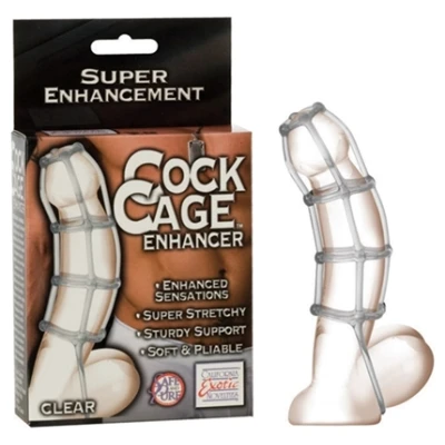 Cock Cage Enhancer - Clear