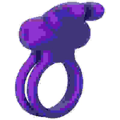Silicone Rechargeable Dual Rockin' Rabbit  Enhancer