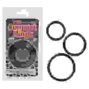 Silicone Support Rings - Black