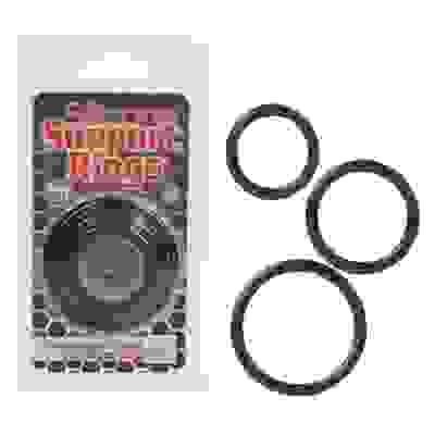 Silicone Support Rings - Black