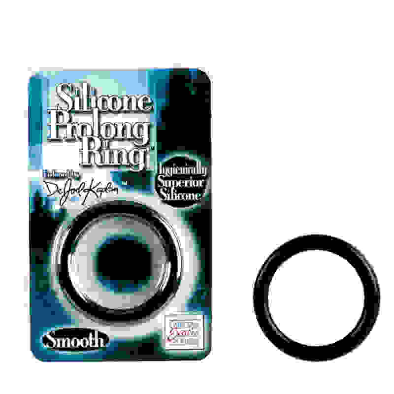 Dr. Joel's Silicone Prolong Ring Smooth - Black