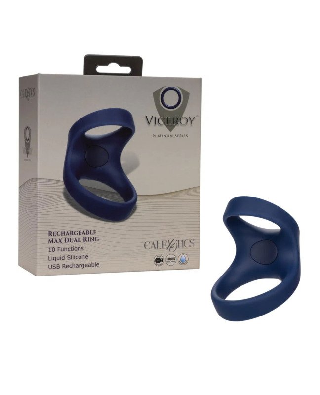Viceroy Rechargeable Max Dual Ring - Blue - Image 3
