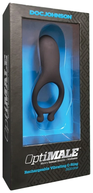 Optimale Rechargeable Vibrating C-Ring - Black