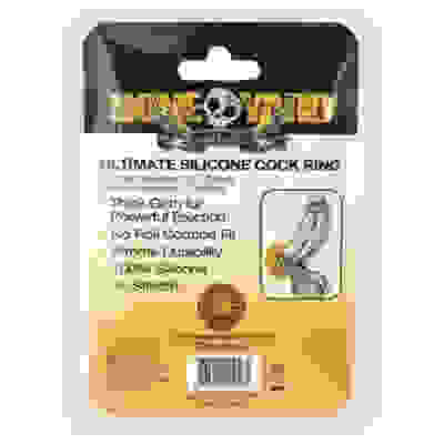 Ultimate Silicone Cock Ring - Yellow