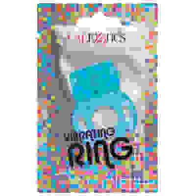 Foil Pack Vibrating Ring - Blue