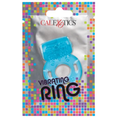 Foil Pack Vibrating Ring - Blue