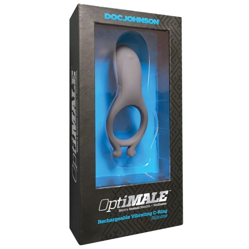 Optimale Rechargeable Vibrating C-Ring - Slate - Image 2