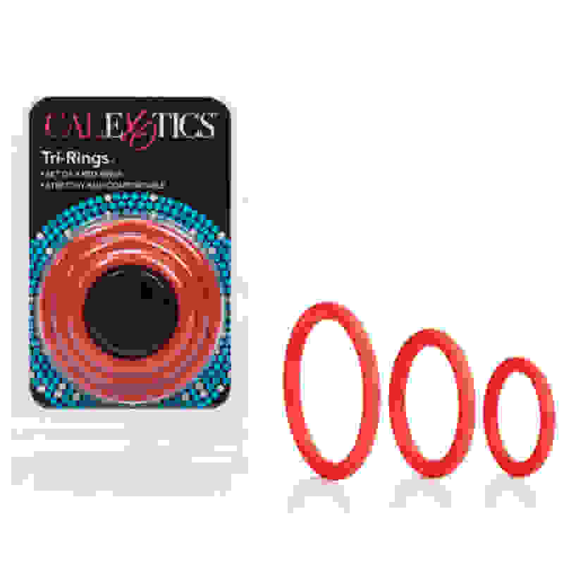 Tri-Rings - Red