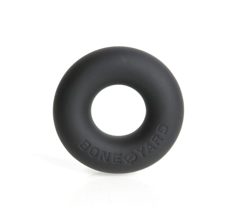 Ultimate Silicone Cock Ring - Black - Image 3