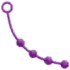 Silicone Anal Bead Small Plum